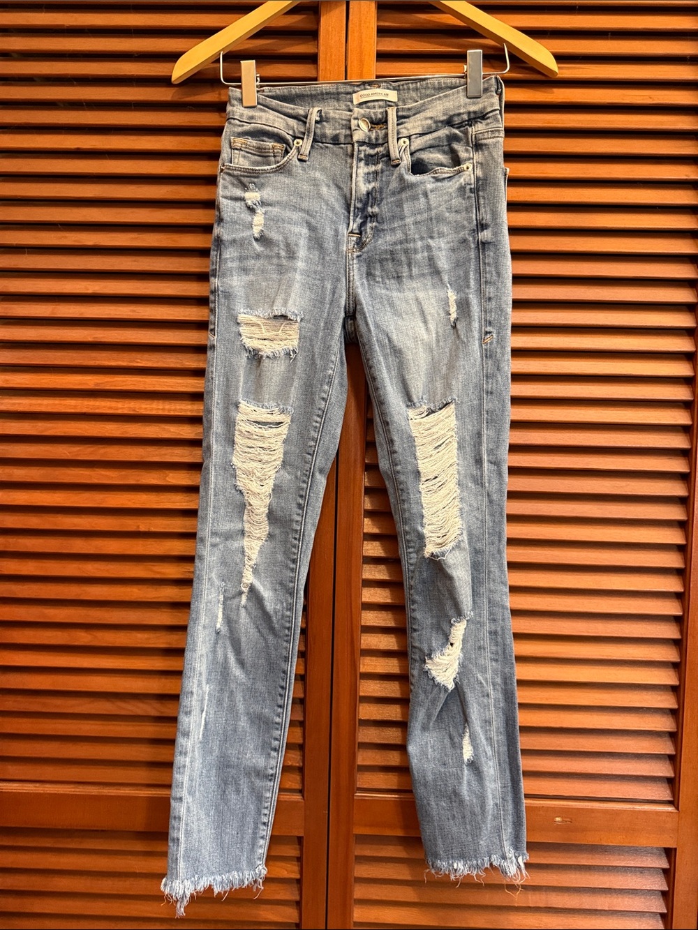 Good American - “Good Legs” Light Wash Women’s Jeans - 24